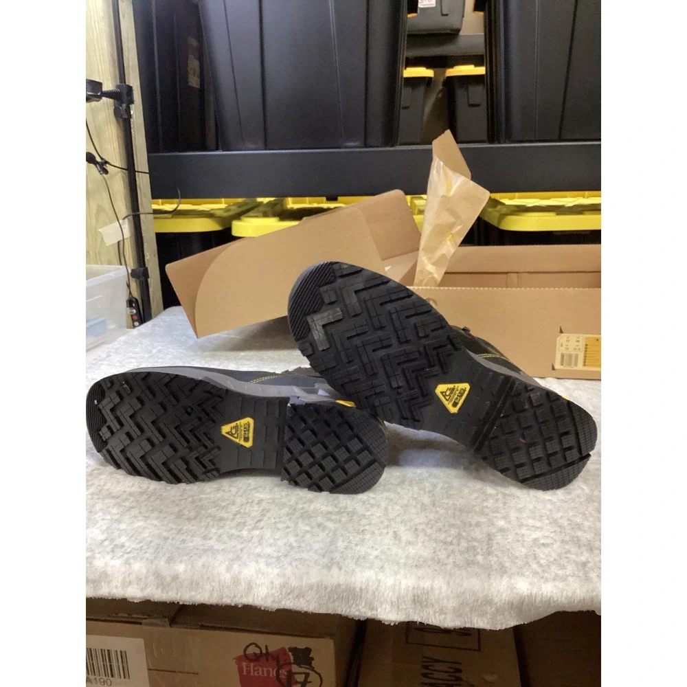 Ace Burren CT Mens Black Wide Composite Toe Work Boots 76747W Size‎ 14